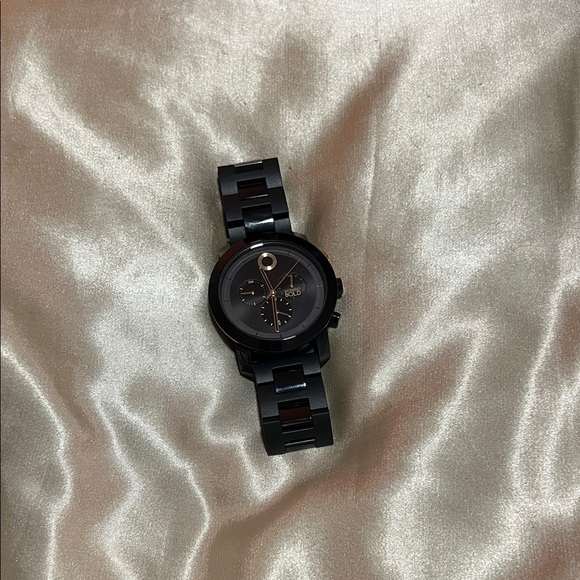 Black Movado Bold Watch - Picture 2 of 8